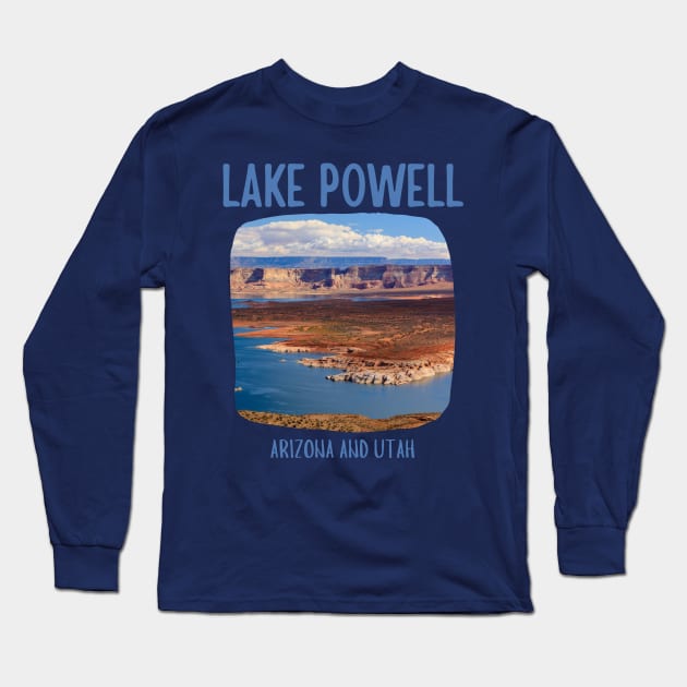 Lake Powell Arizona and Utah Long Sleeve T-Shirt by soulfulprintss8